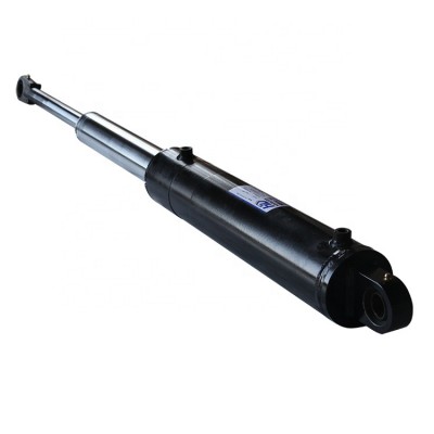 Small bore long stroke telescopic hydraulic cylinder