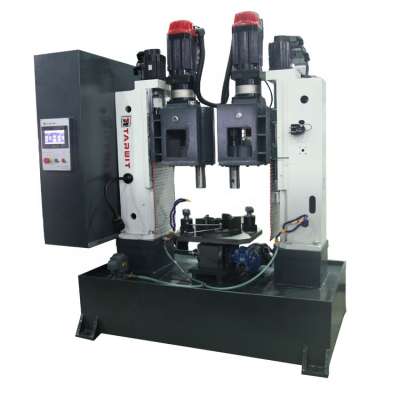 Easy to operate double head tapping machine for flanges export to Philippines